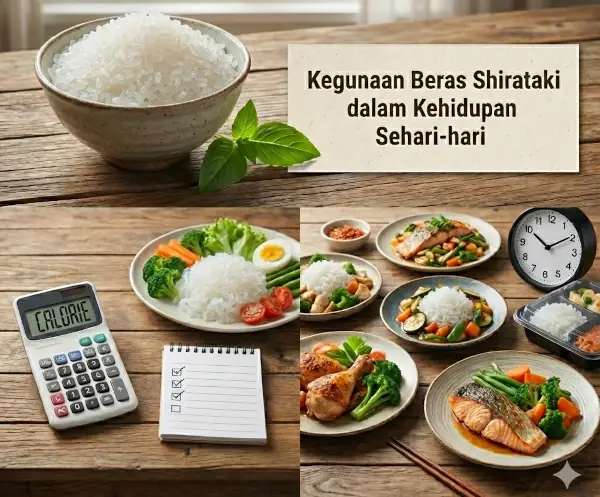 kegunaan beras shirataki