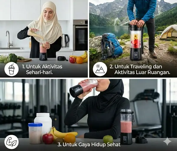 kegunaan blender portable