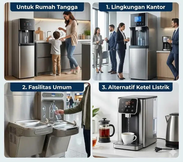 kegunaan dispenser listrik