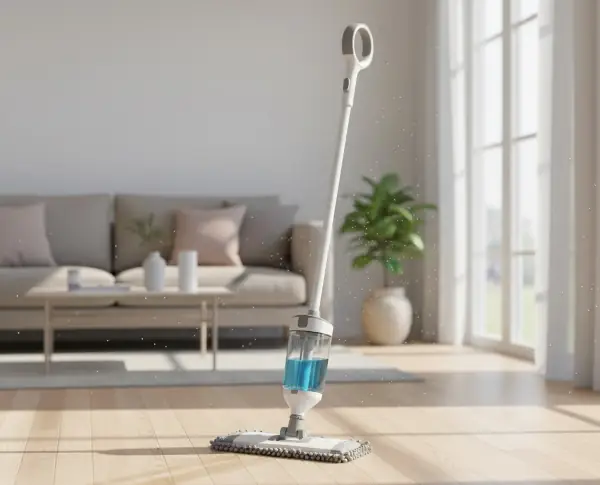 penjelasan pel lantai spray