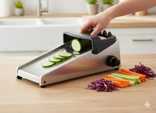 penjelasan pemotong sayur manual