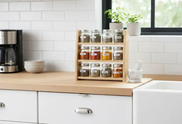 penjelasan rak bumbu dapur