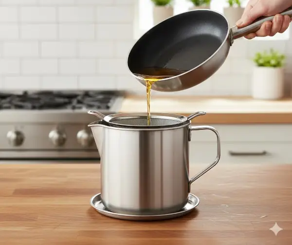 penjelasan saringan minyak stainless