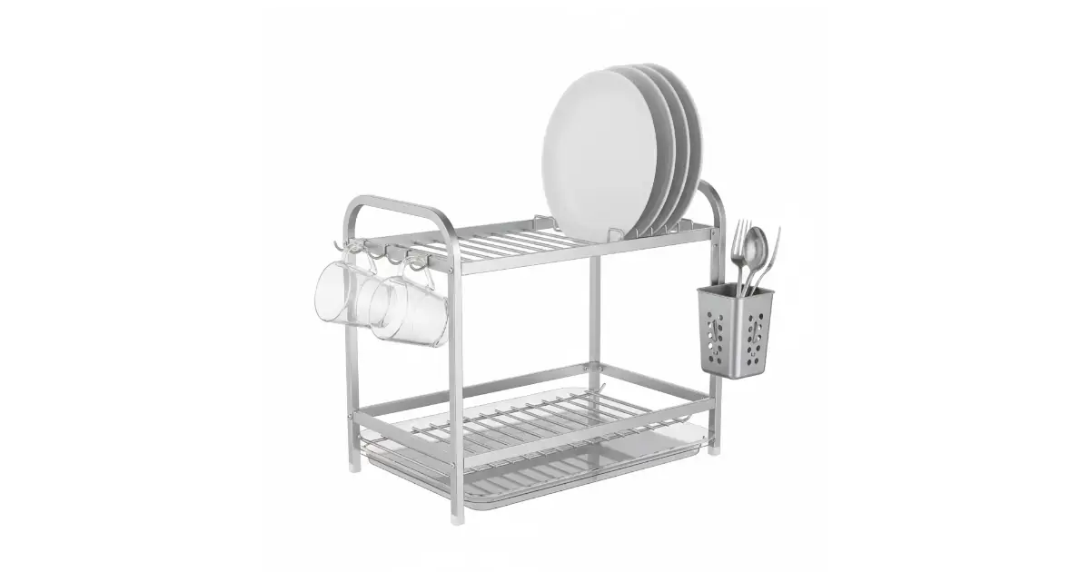 rak piring alumunium