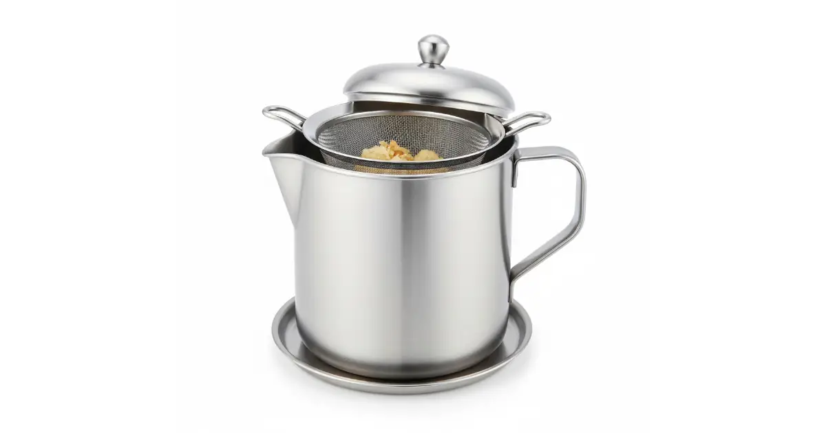 saringan minyak stainless