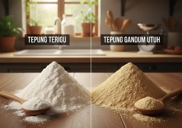 apa itu tepung gandum utuh