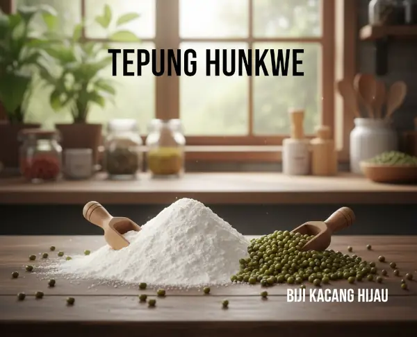 apa itu tepung hunkwe