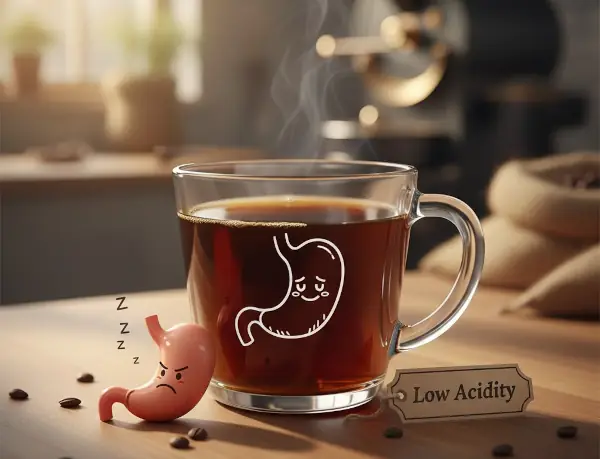 kopi Slow Roasting nyaman di lambung