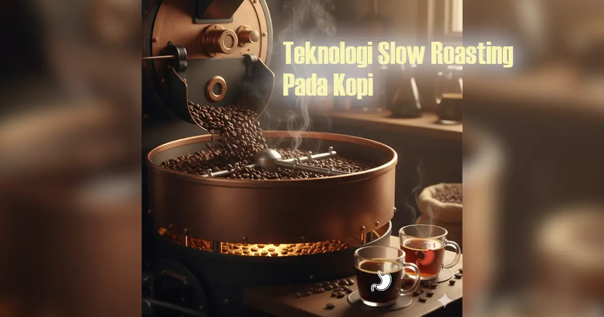 slow roasting kopi